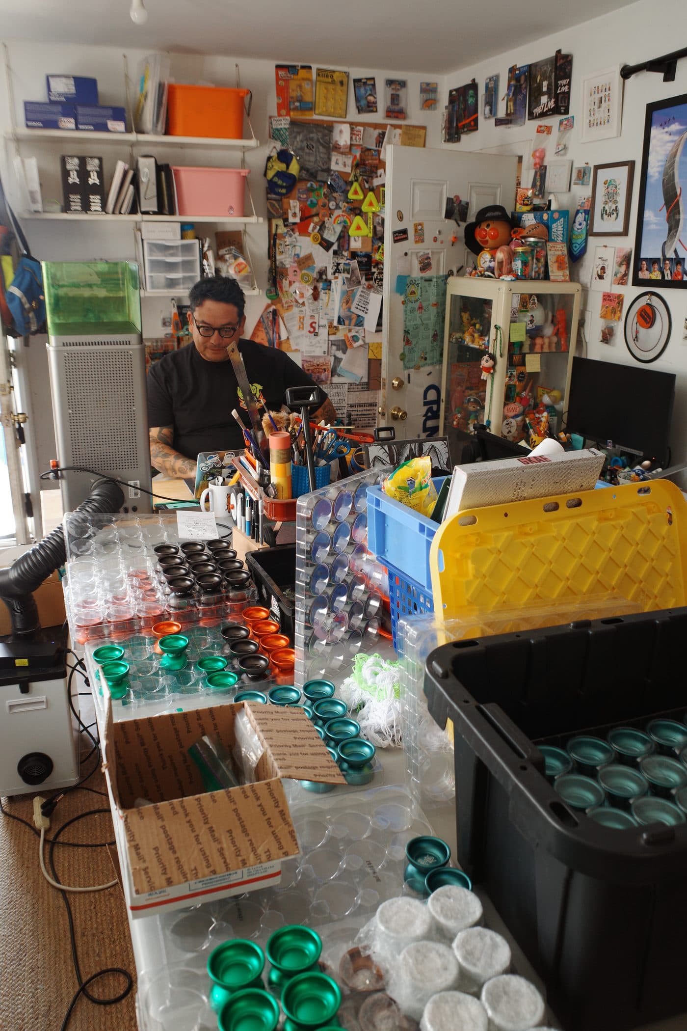 The Breakaway Toys workbench